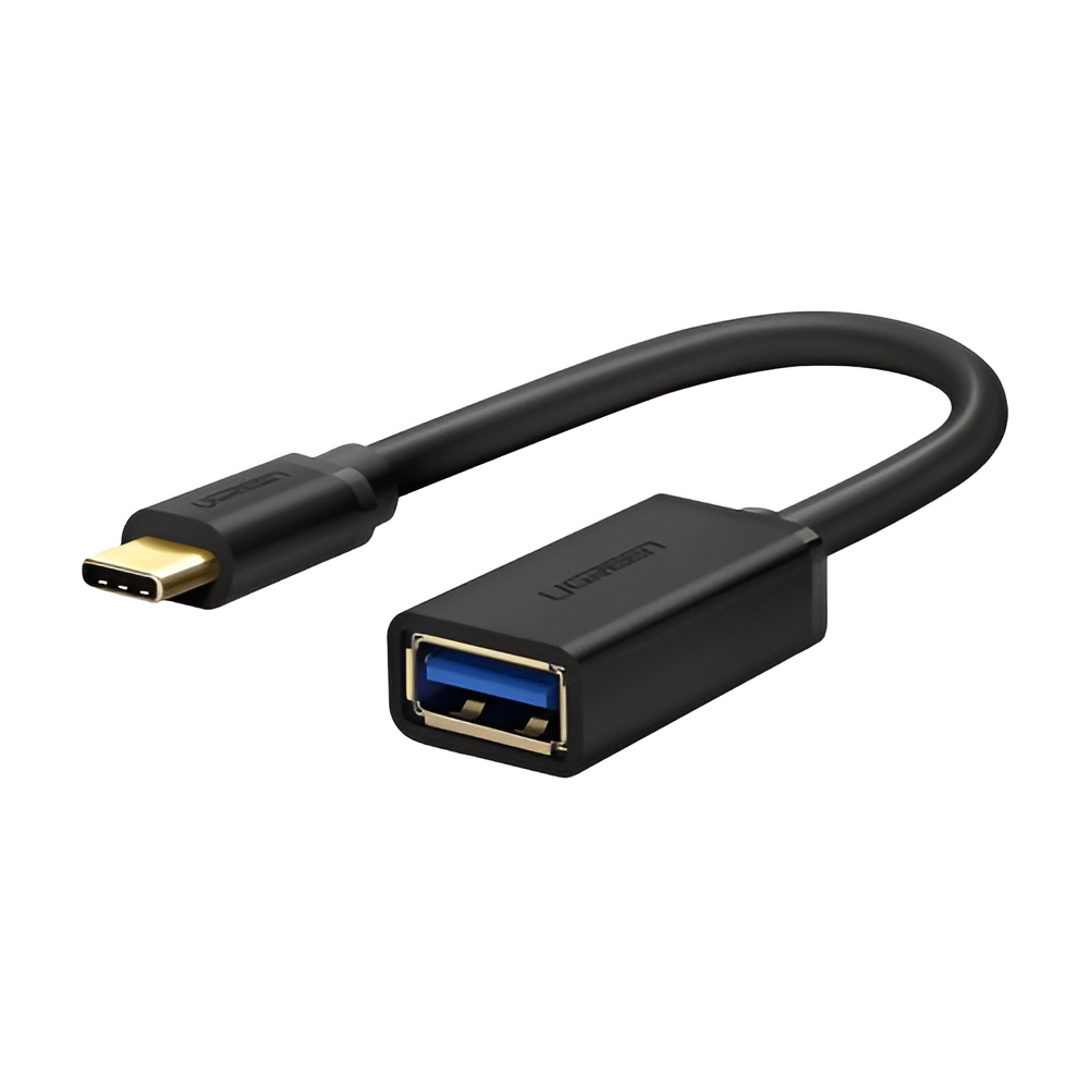 UGREEN Adapter OTG Type-C 3.1 to USB 3.0 0.15M US154, Black - Image 2
