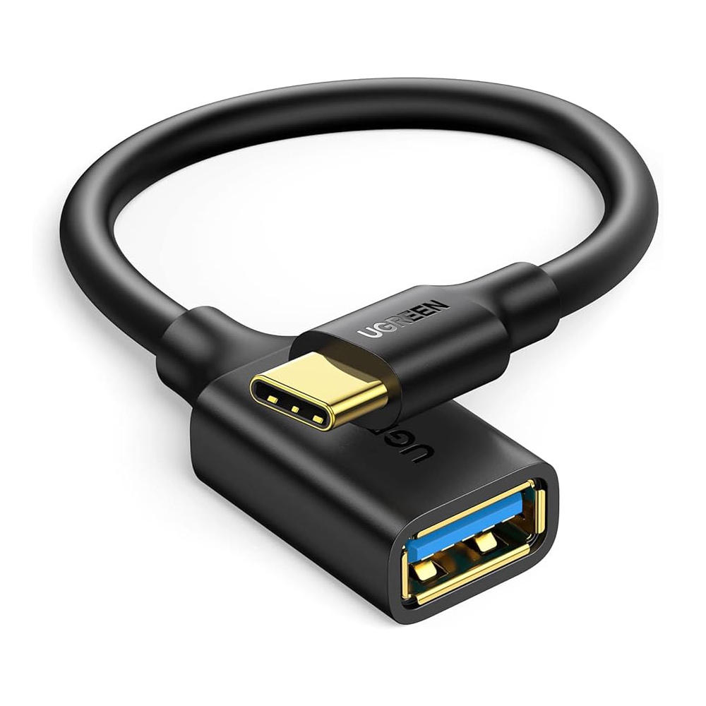 UGREEN Adapter OTG Type-C 3.1 to USB 3.0 0.15M US154, Black - Image 3