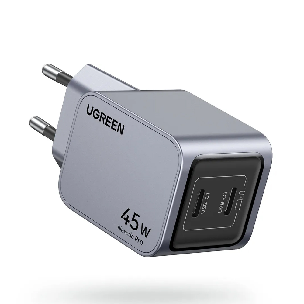 UGREEN Nexode GaN Pro Charger 2*Type-C 45W PD X707, Black - Image 3
