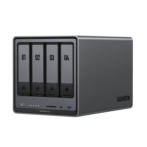 UGREEN Network Attached Storage DXP4800 Plus 4-Bay (Diskless) EU, Black