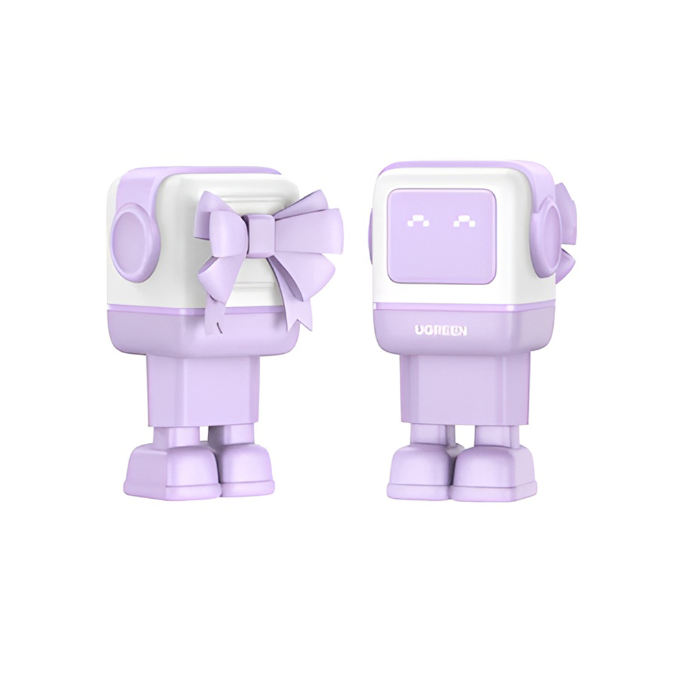 UGREEN Nexode Robot GaN Charger USB-A+2*USB-C 65W, Purple - Image 2