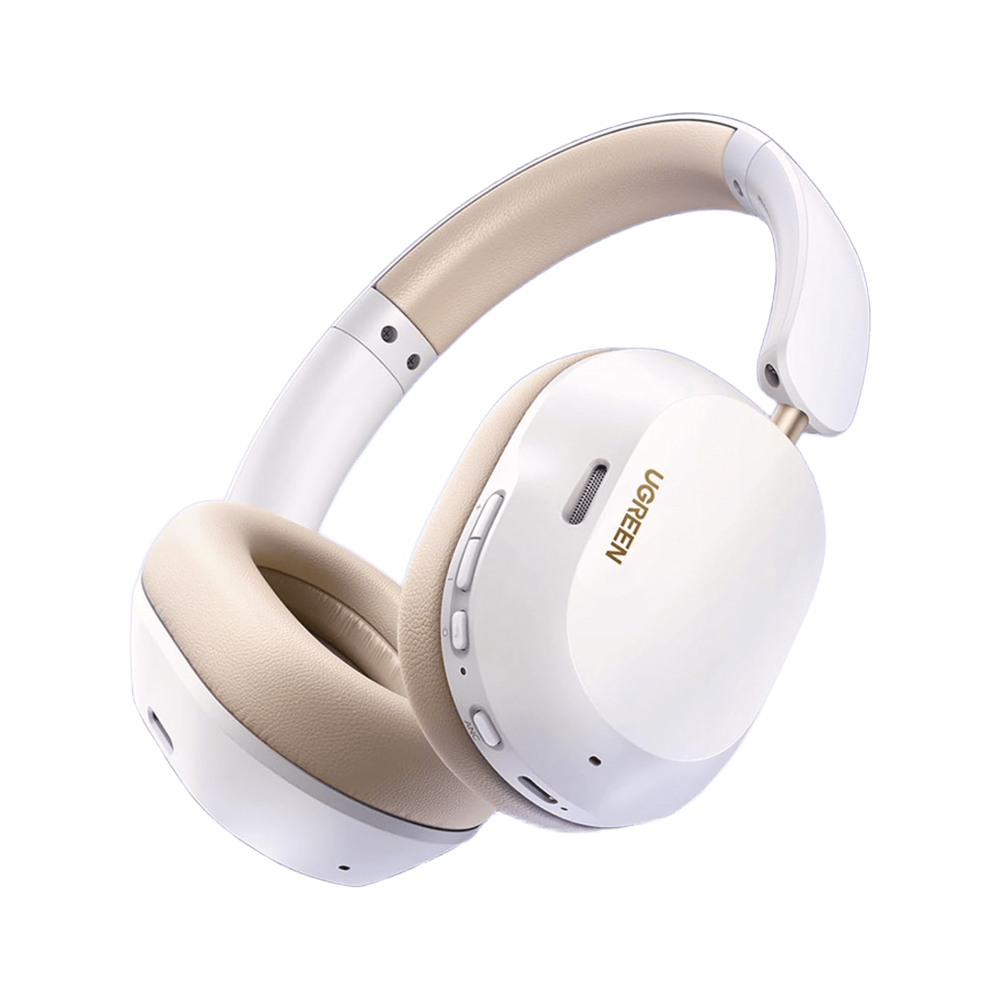 UGREEN Wireless Headphones HiTune Max5c Hybrid ANC | HP203, White - Image 3