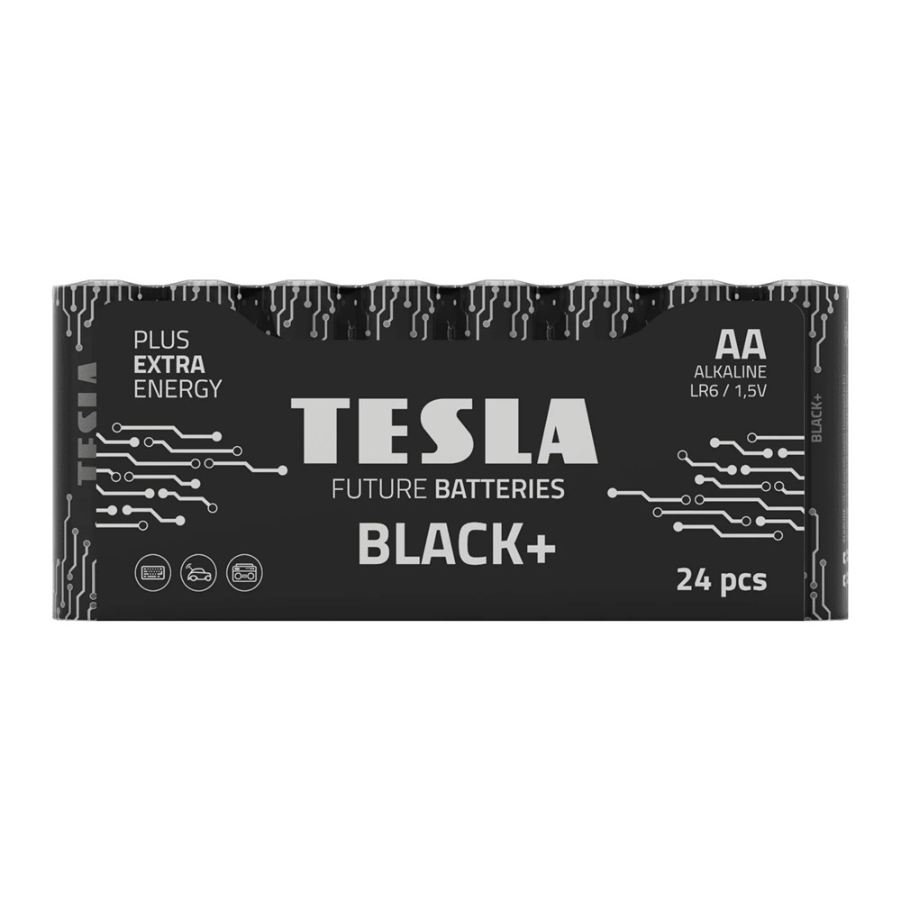 TESLA Batteries AA LR6 Alkaline 24 pcs Pack Shrink