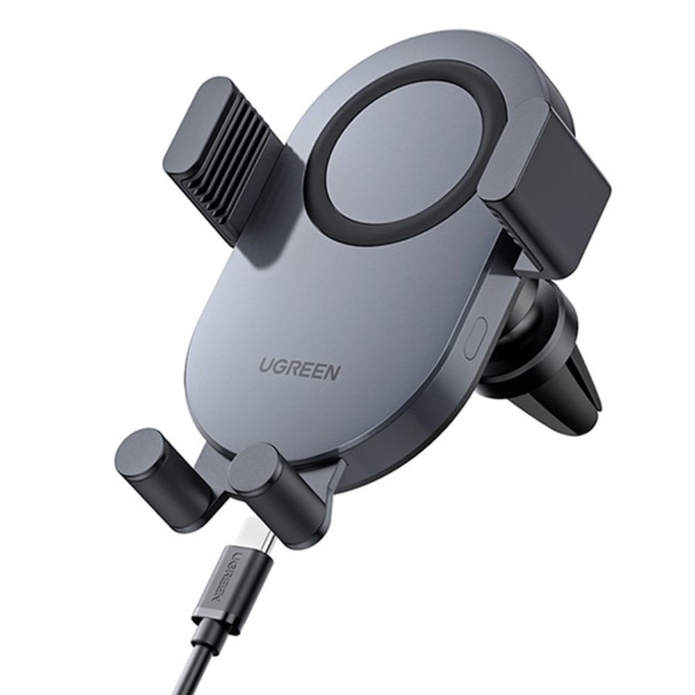 UGREEN Car Holder Wireless Automatic 15W CD256, Grey - Image 2