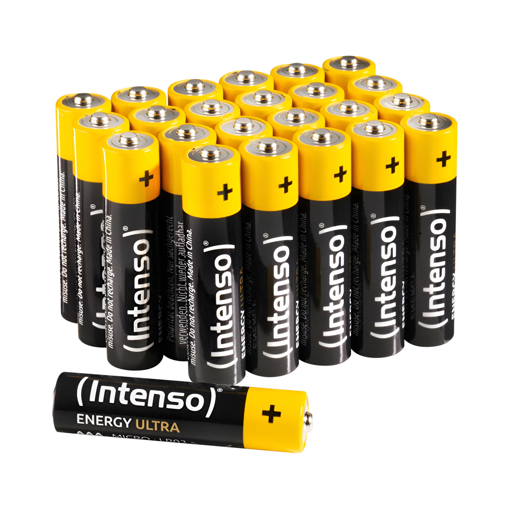 Intenso® Batteries AA LR06 24pcs Plastikbox. - Image 2