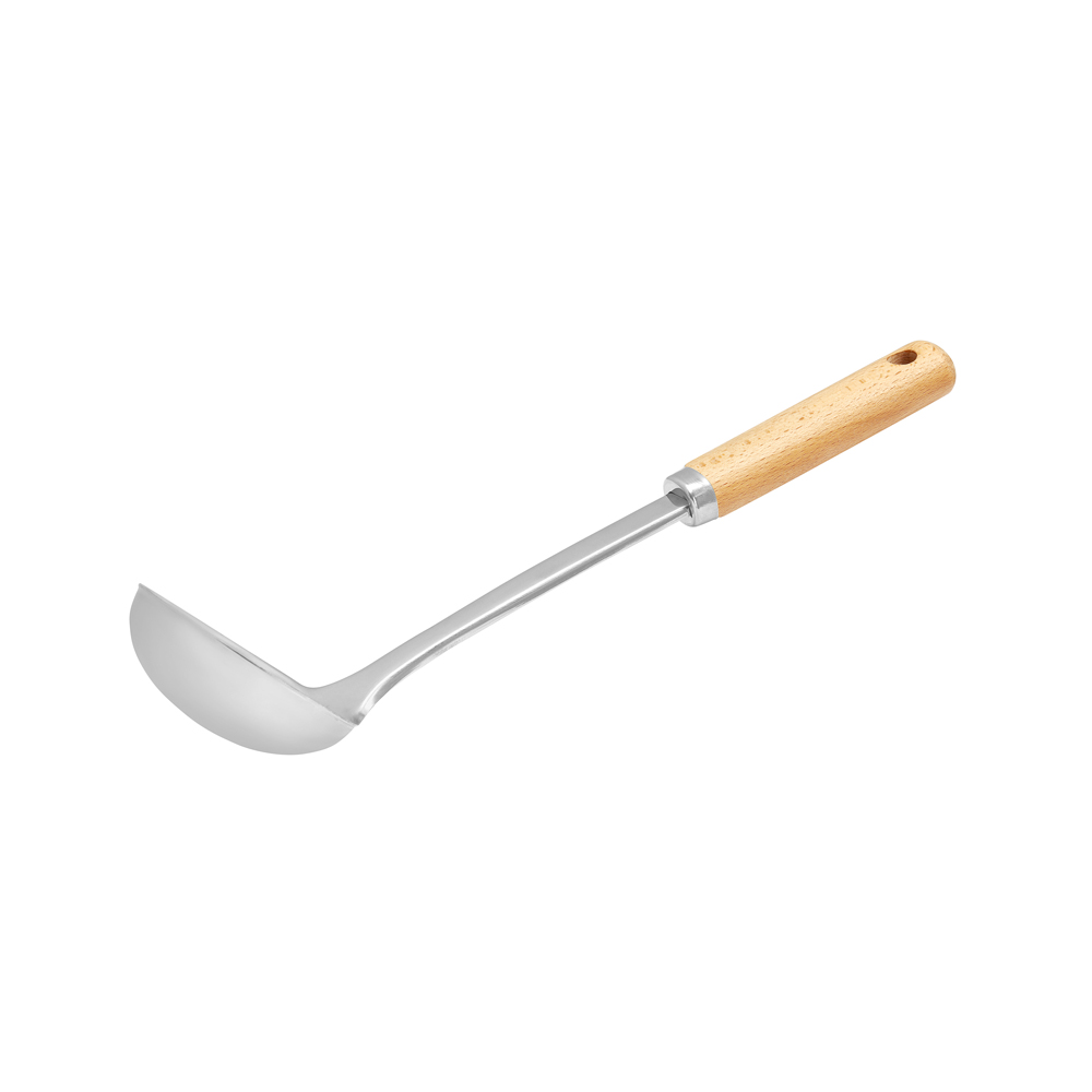 Ambition, Ladle,Natural, 29.8X9.3X5 Cm, Steel, Wood - Image 2