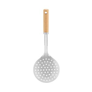 Ambition, Slotted Spoon, Natural, 29.8X9.3X5 Cm, Steel, Wood