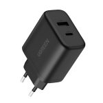 UGREEN Wall Charger 1*Type-C+1*USB-A PD3.0 20W EU X227, Black