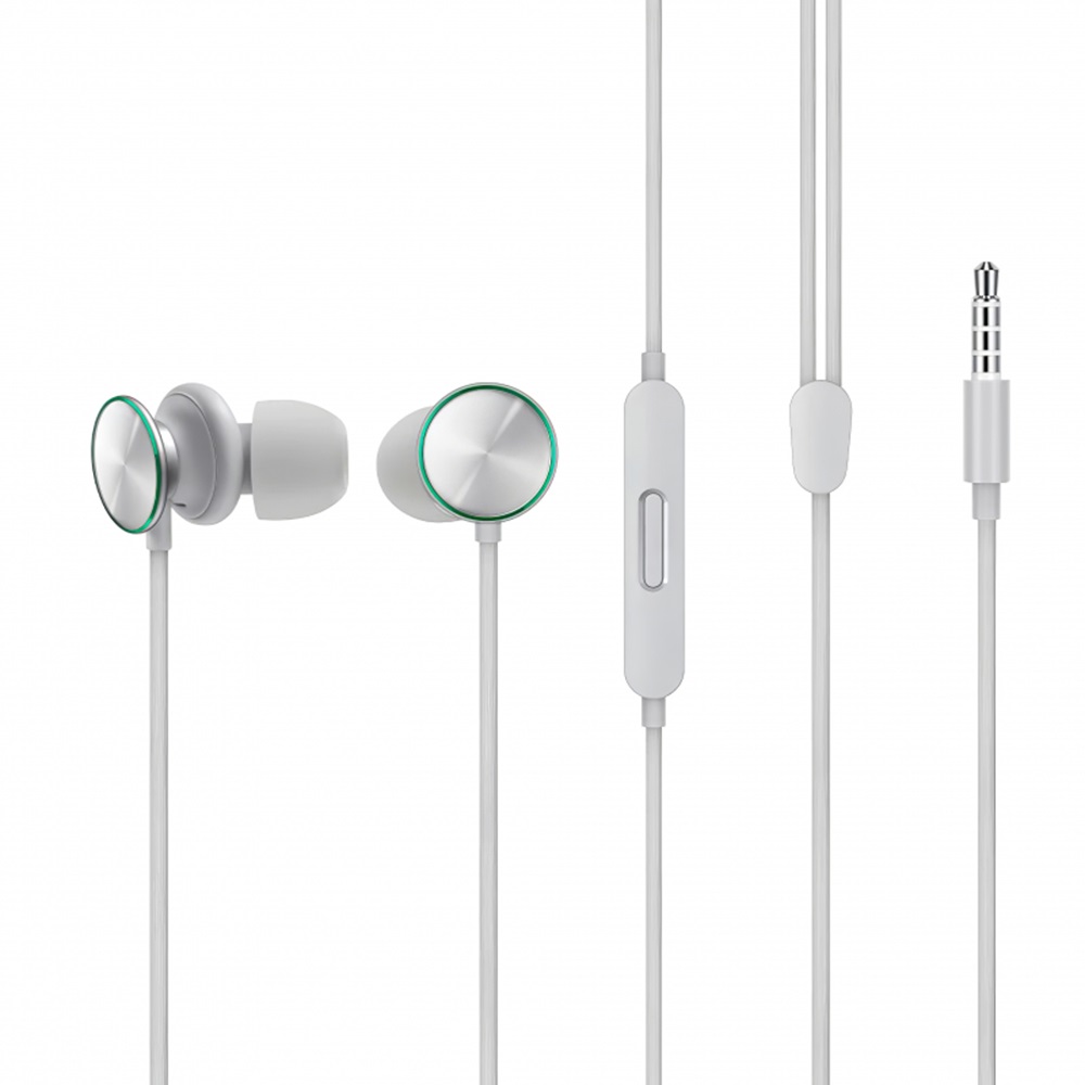 Oppo Earphones 3.5mm with Mic MH151, Grey