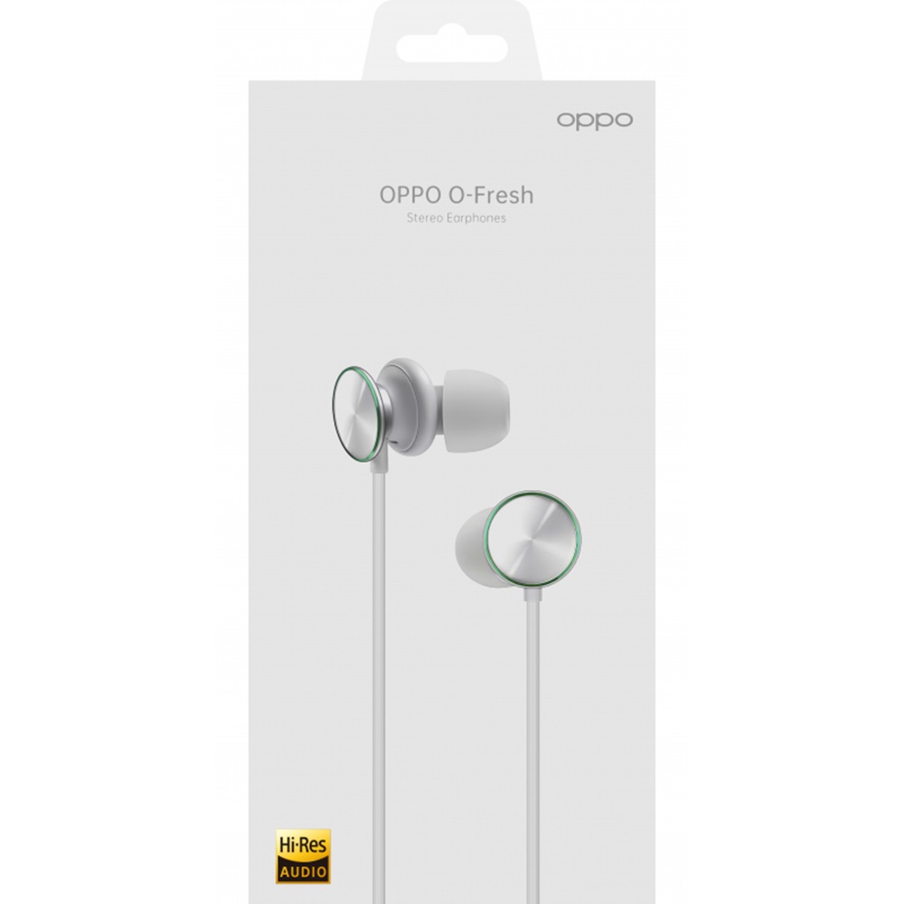 Oppo Earphones 3.5mm with Mic MH151, Grey - Image 3