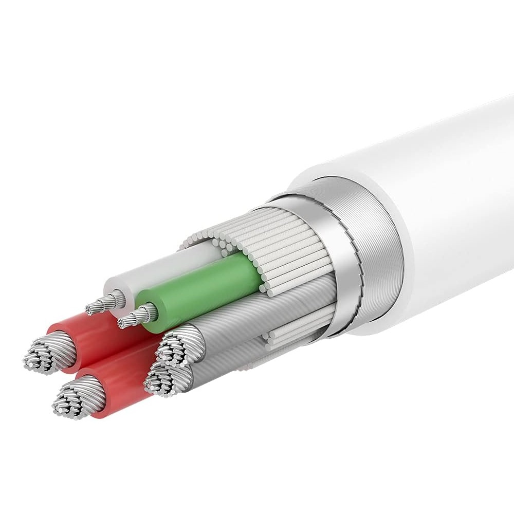 Oppo Cable USB to Type-C DL129 VOOC 1m, White - Image 4