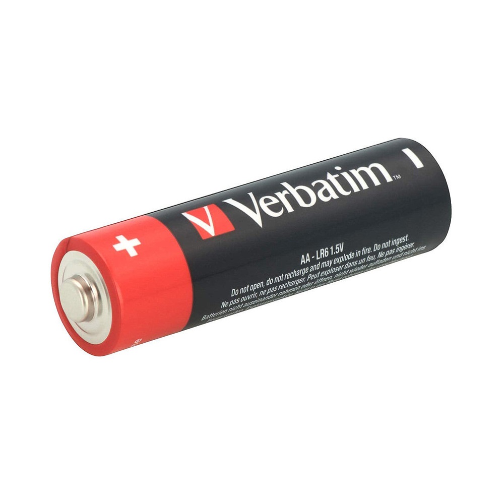 Verbatim Batteries AA Alkaline 4 pcs Pack Shrink - Image 2