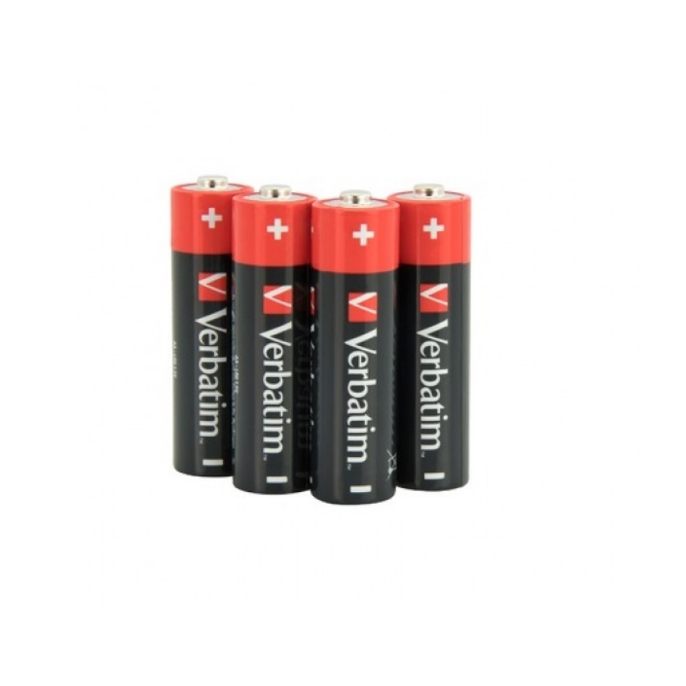 Verbatim Batteries AA Alkaline 4 pcs Blister - Image 2