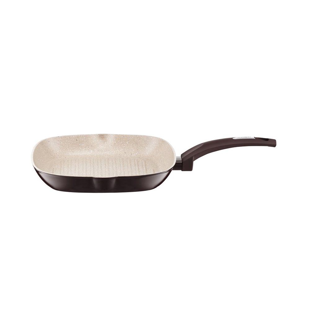 Ambition, Grill Pan, Master Stone, Ilag, Granitec Coating, 28 Cm, Aluminium - Image 2
