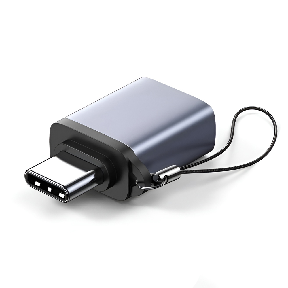 UGREEN Adapter OTG Type-C 3.1 to USB-A 3.0, up to 5Gbps US270, Space Gray - Image 2