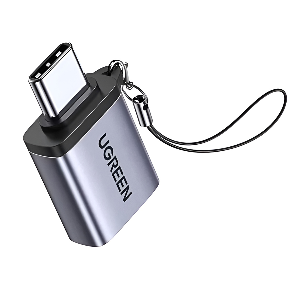 UGREEN Adapter OTG Type-C 3.1 to USB-A 3.0, up to 5Gbps US270, Space Gray - Image 3
