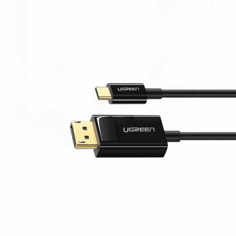 UGREEN Cable Type-C to DisplayPort 4K@30Hz Thunderbolt 3 Compatible 1.5M MM139, Black - Image 2