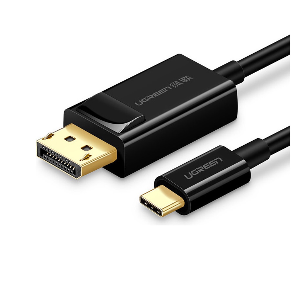 UGREEN Cable Type-C to DisplayPort 4K@30Hz Thunderbolt 3 Compatible 1.5M MM139, Black - Image 3