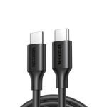 UGREEN Cable Type-C to Type-C TPE 1m 480Mbps 3A 60W US286, Black