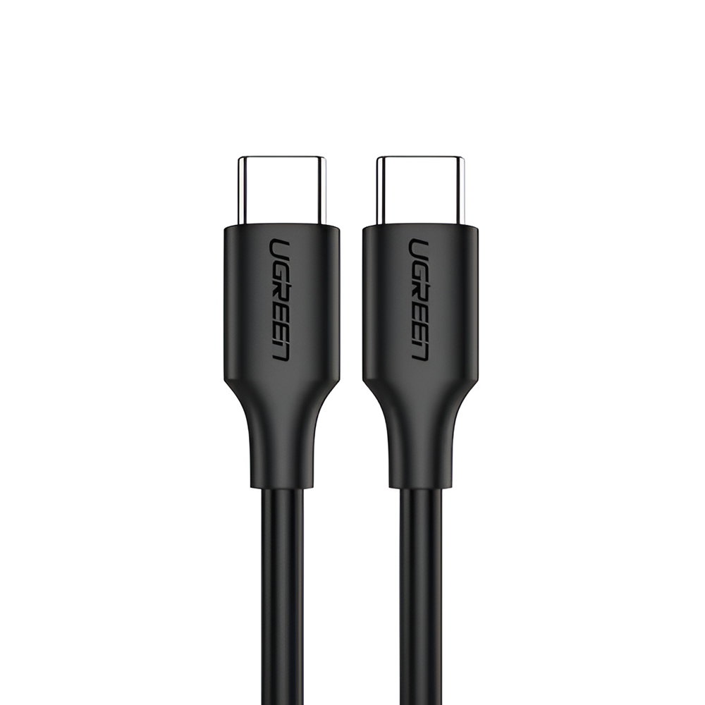 UGREEN Cable Type-C to Type-C TPE 1.5m 480Mbps 3A 60W US286, Black - Image 2
