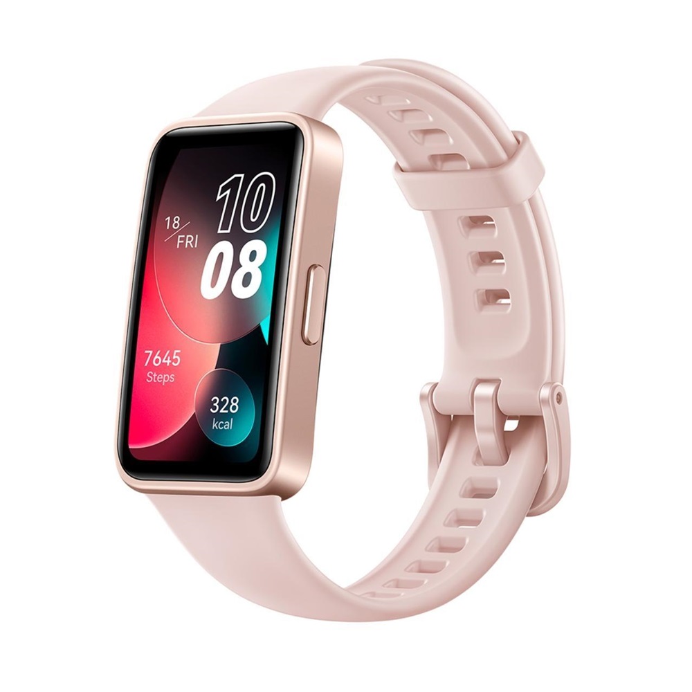 Huawei Band 9, Fluoroelastomer Strap Charm ,Pink - Image 2