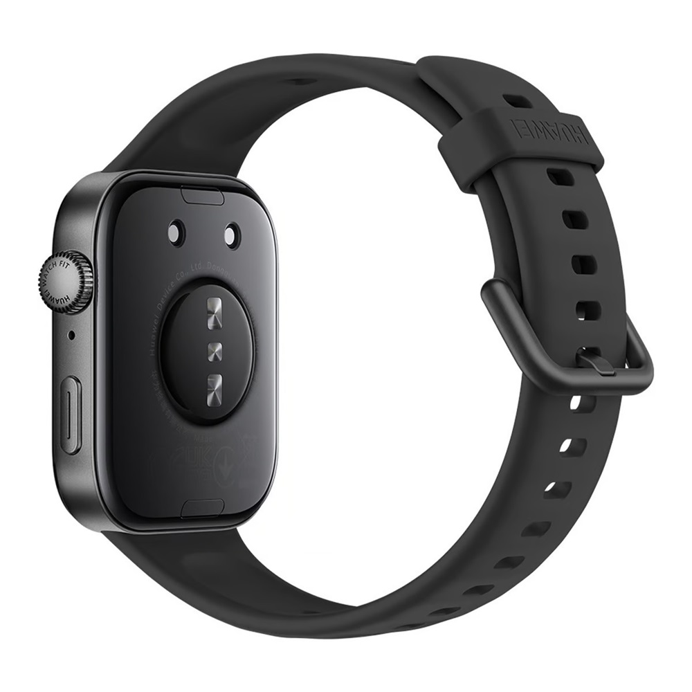 Huawei Watch Fit 3, Black Fluoroelastomer Strap - Image 3