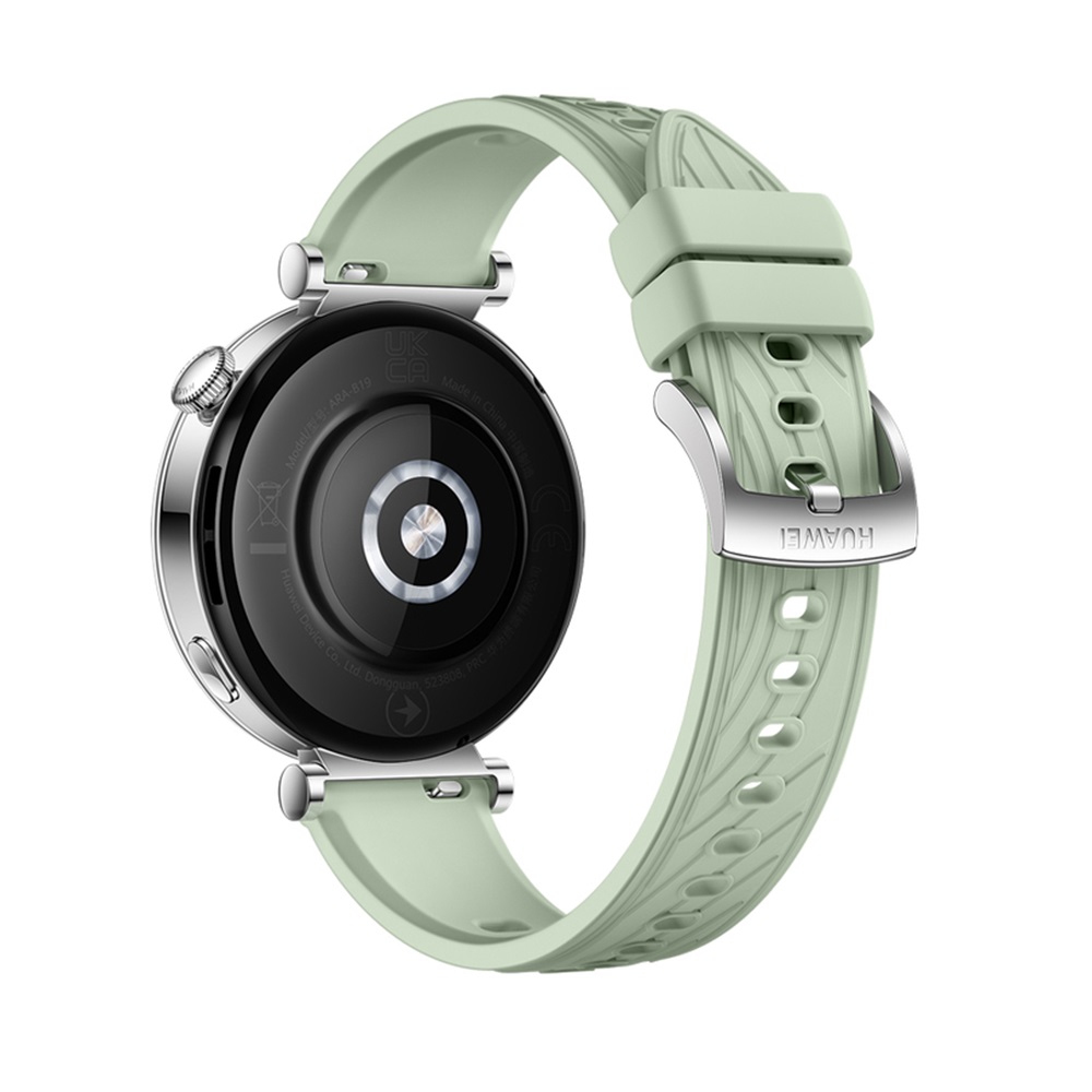Huawei Watch GT 4, 41mm, Green Fluoroelastomer Strap - Image 3