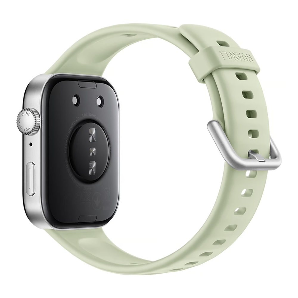 Huawei Watch Fit 3, Green Fluoroelastomer Strap - Image 3