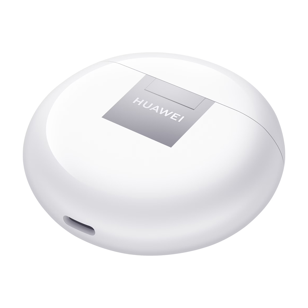 Huawei Earphones TWS Freebuds 4, Ceramic White - Image 3