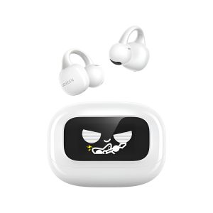 UGREEN Open Ear TWS S6 ClipBuds Magic with Display | WS208, White