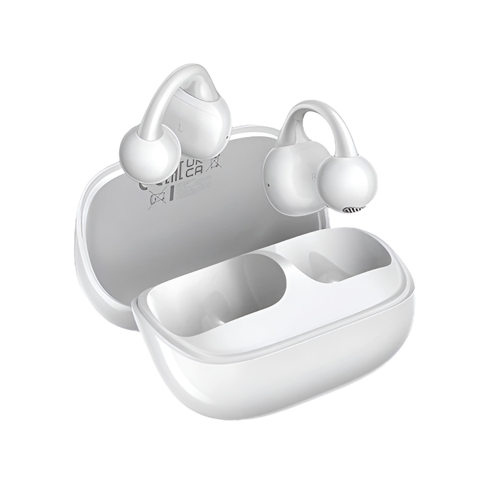 UGREEN Open Ear TWS S6 ClipBuds Magic with Display | WS208, White - Image 2