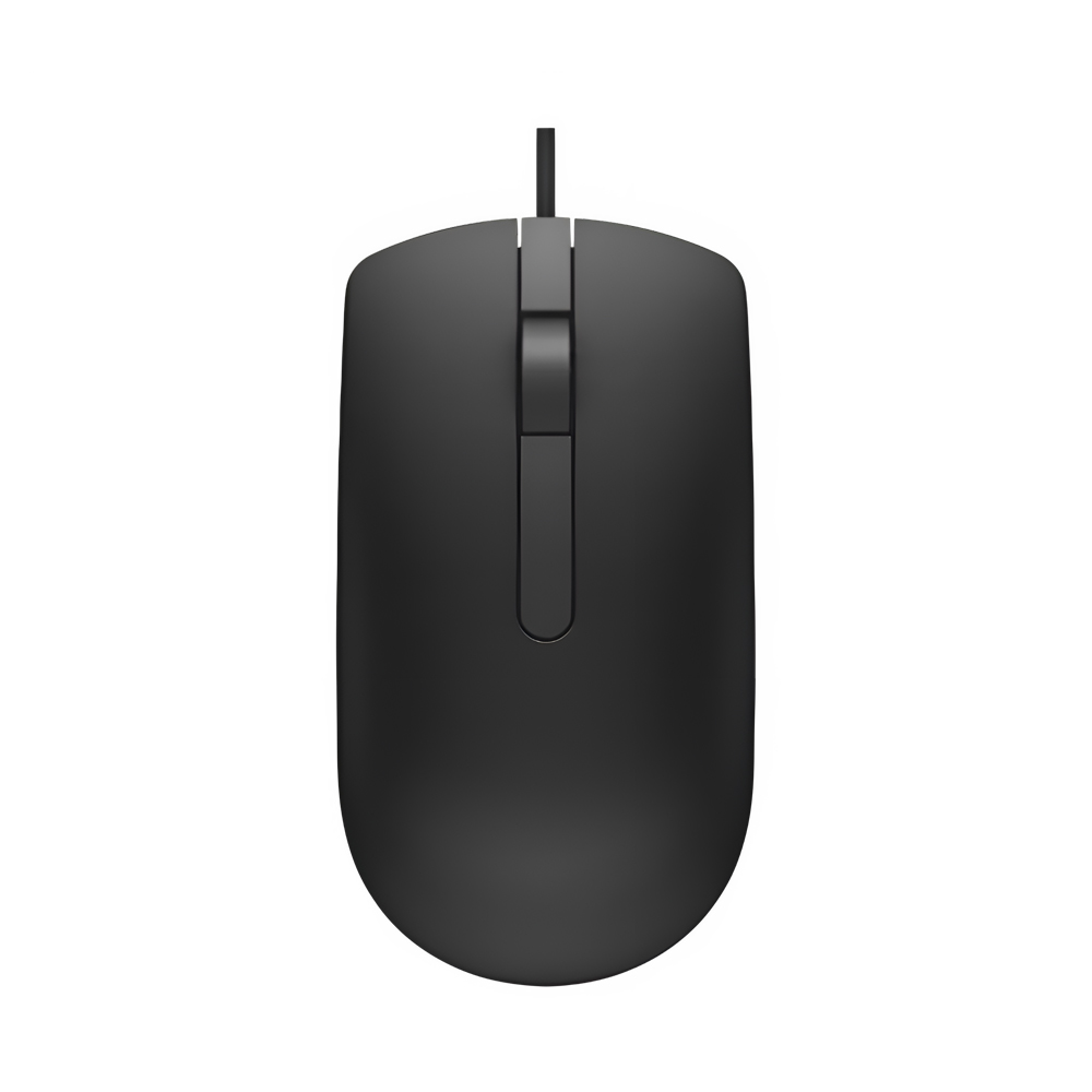 Dell MS116 Wired Mouse Black