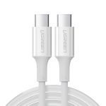 UGREEN Cable Type-C 2.0 to Type-C 2.0 5A 100W 1M, White | US300