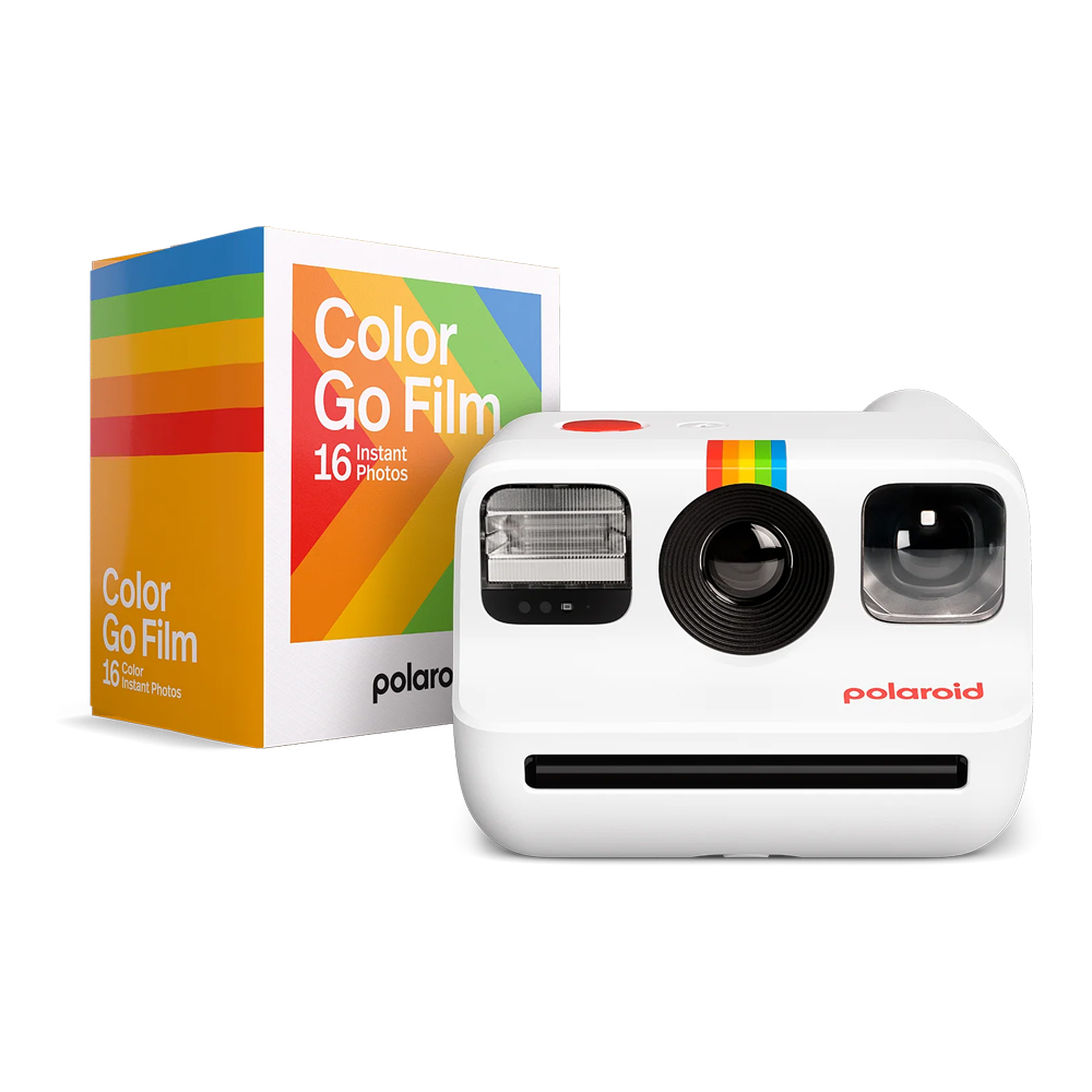 Polaroid Instant Camera GO Gen 2 Everything Box + Color Films 16 Sheets , White
