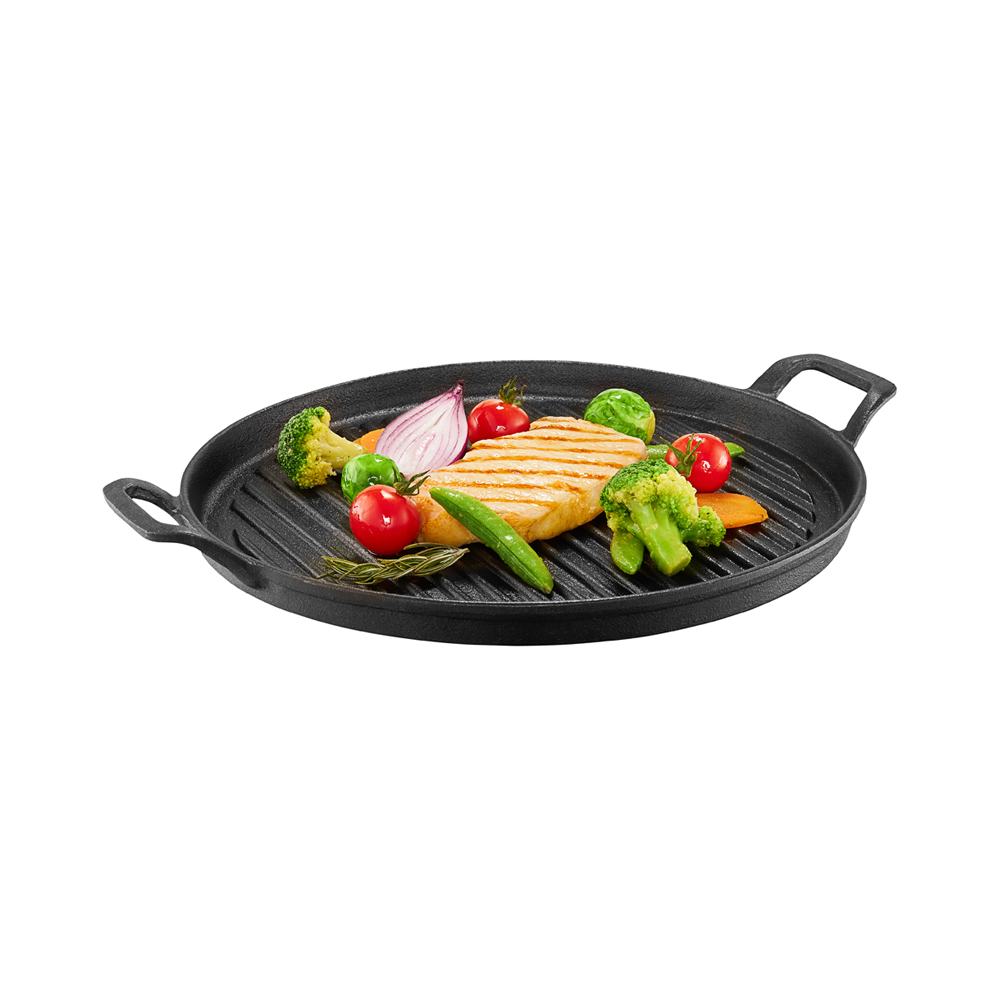 Ambition, Cast Iron, Grill Pan, Iron, 30 Cm, Cast Iron - Image 2