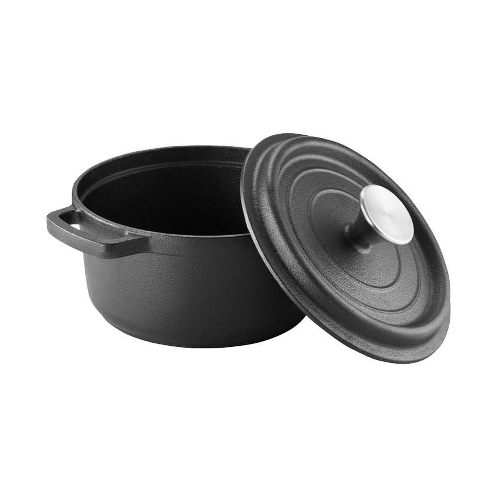 Ambition, Cast Iron, Traditional Pot, Iron, 3.5 L, Cast Iron - Image 2