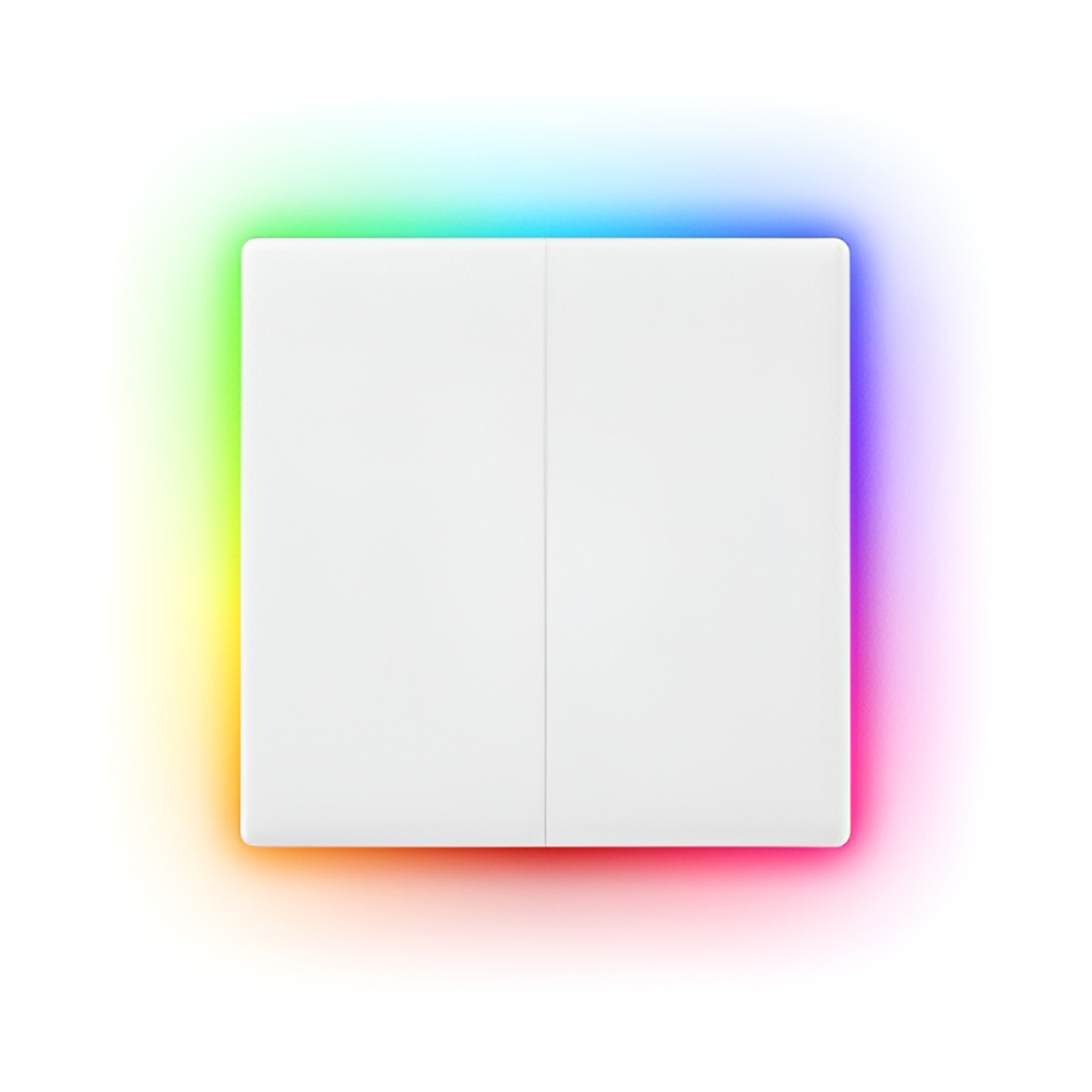 Sonoff Wi-Fi Smart Touch Wall Switch TX Ultimate 2-Gang (Neutral Wire), White - Image 2