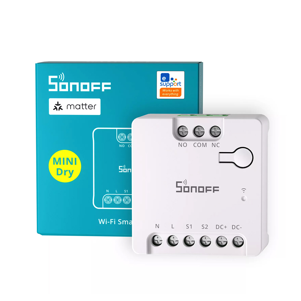 Sonoff Matter Over Wi-Fi Smart Switch MINI-D Dry Contact Relay - Image 3