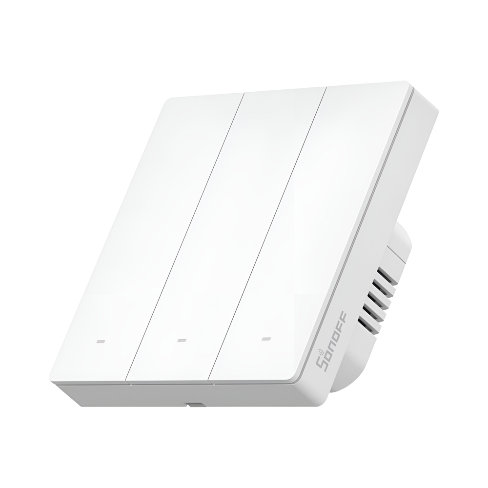 Sonoff Zigbee Smart Wall Switch SwitchMan M5 3-Gang (Neutral Optional), White - Image 2