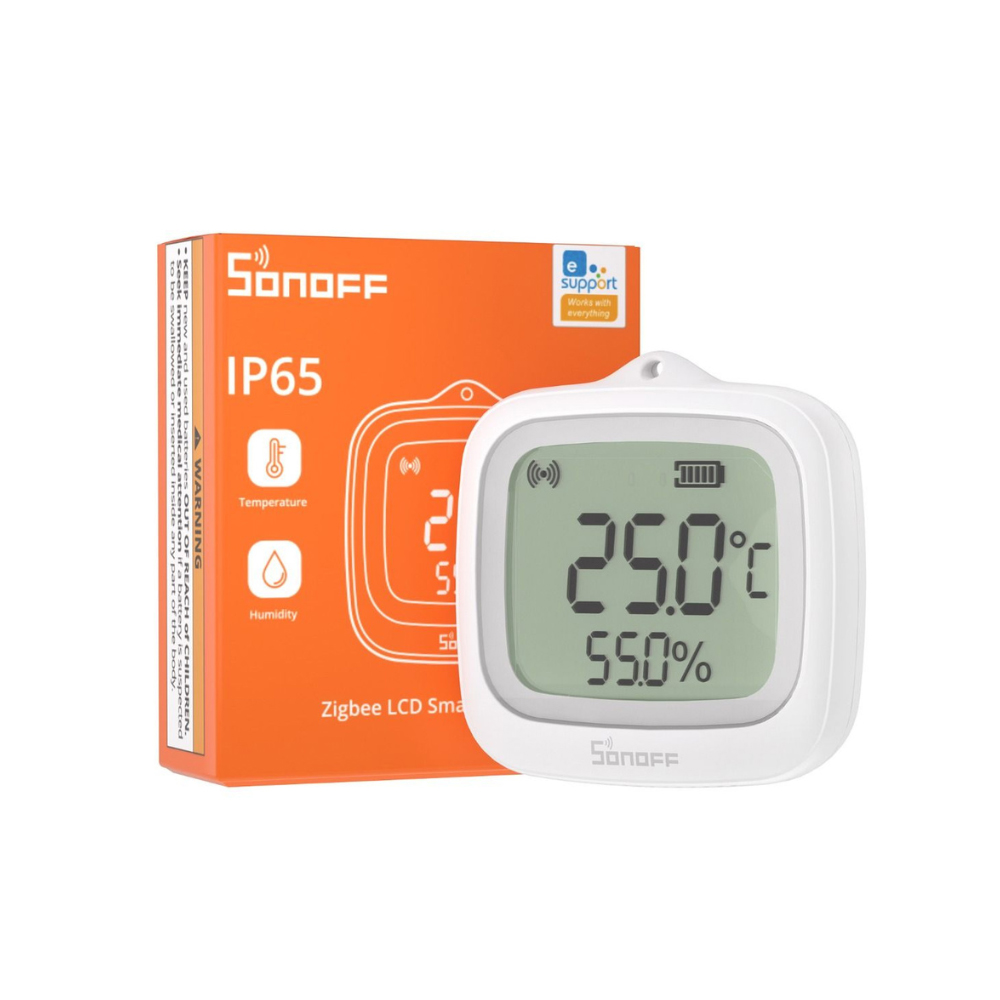 Sonoff Zigbee LCD Smart Temperature Humidity Sensor IP65 (SNZB-02WD) - Image 3