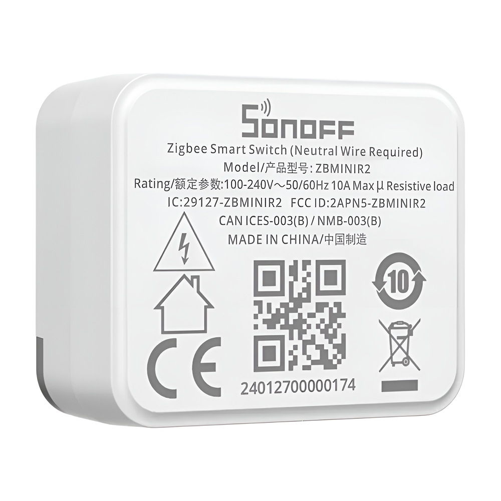 Sonoff Zigbee Smart Switch ZBMINIR2 Extreme (Neutral Wire Required) - Image 4
