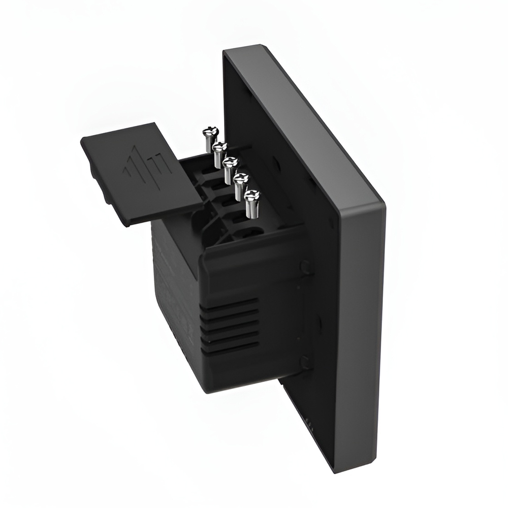 Sonoff Wi-Fi Dual-Channel Smart Scene Wall Switch NSPanel (Neutral Wire), Black - Image 3