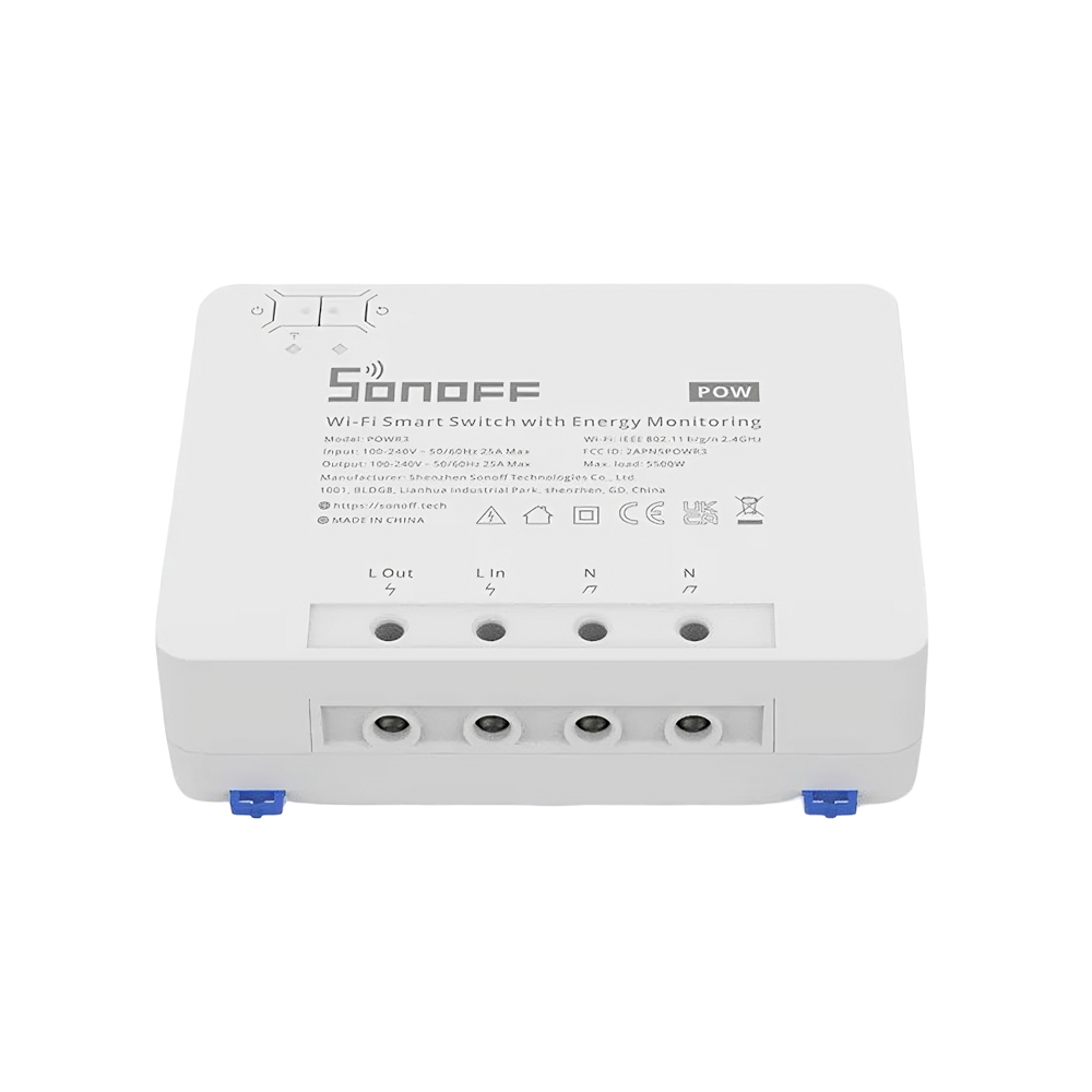 Sonoff Wi-Fi High Power Smart Switch with Energy Monitoring POWR3 25A - Image 2