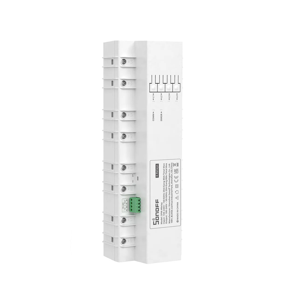 Sonoff Wi-Fi Smart Stackable Power Meter 4 Relay (SPM-4Relay) - Image 3