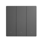 Sonoff Wi-Fi Smart Wall Switch SwitchMan M5 3 Gang (Neutral Wire), Dim Gray