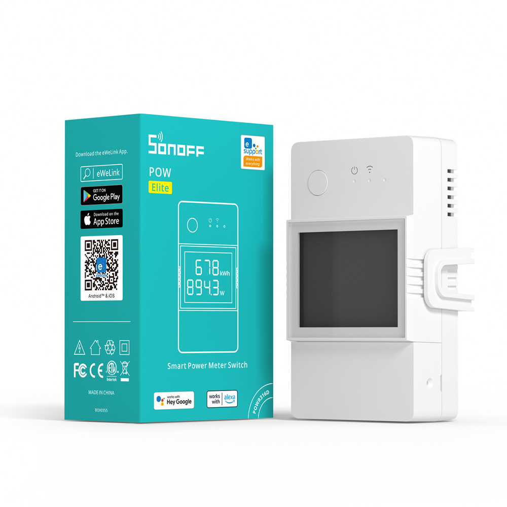 Sonoff Wi-Fi Smart Power Meter Switch POW Elite POWR316D 16A - Image 3