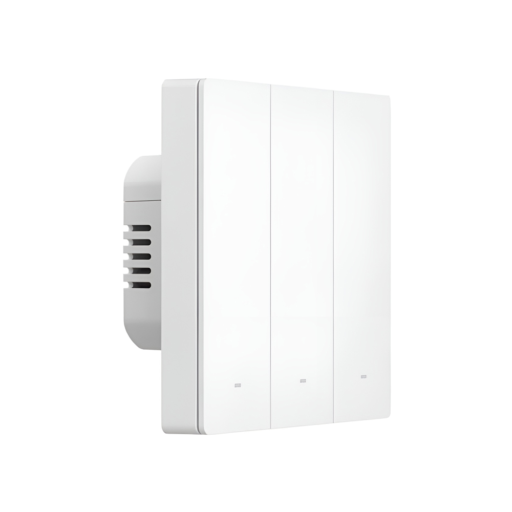 Sonoff Matter Over Wi-Fi Smart Wall Switch SwitchMan M5 3-Gang (Neutral Wire), White - Image 3