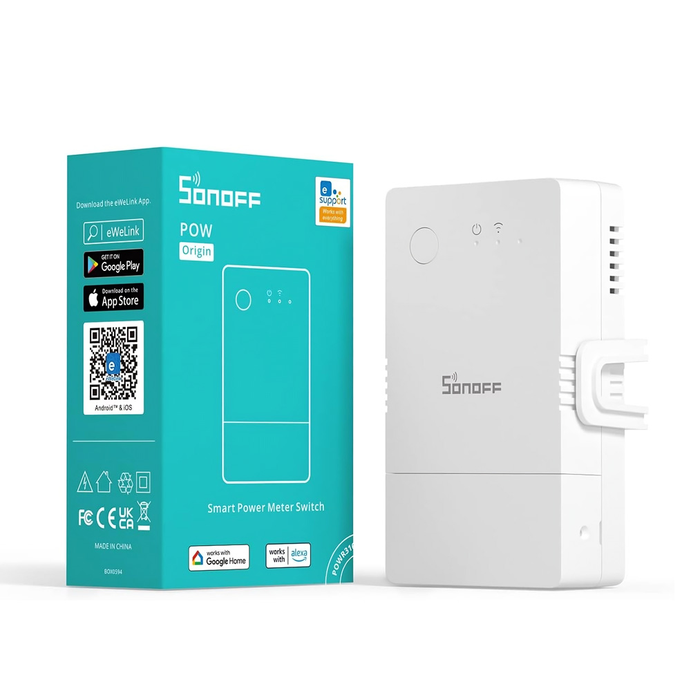 Sonoff Wi-Fi Smart Power Meter Switch POW Origin POWR316 16A - Image 3