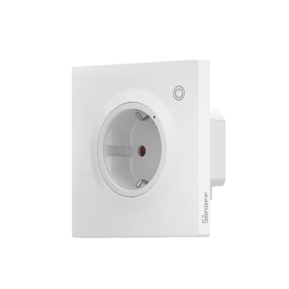 Sonoff Matter Over Wi-Fi Orb Wall Socket (WS01TPF-E), White - Image 2