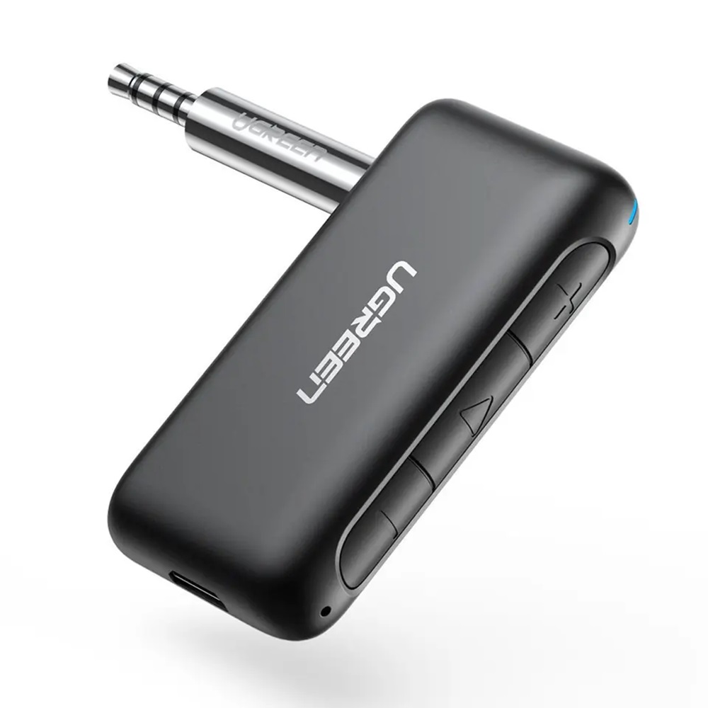 UGREEN Adapter Audio Receiver Car&Home Bluetooth V5.0, Battery 180mAh, up to 9hours CM276, Black - Image 2